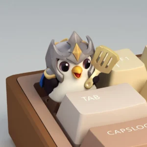 Teamfight Tactics Featherknight (Pengu) Keycap