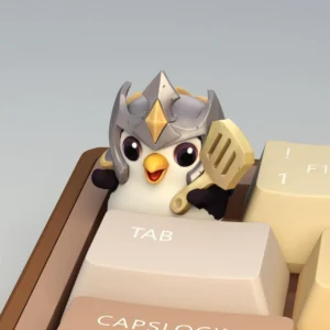 Teamfight Tactics Featherknight (Pengu) Keycap