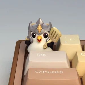 Teamfight Tactics Featherknight (Pengu) Keycap
