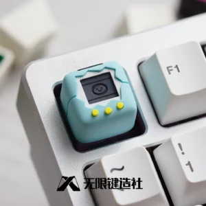 Electro Pets Translucent Artisan Keycap
