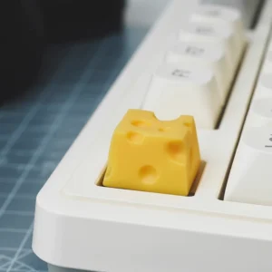 Cheese Block Artisan Keycap