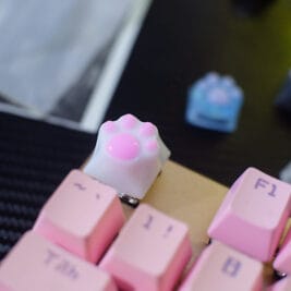 Cat Paw Keycap Silicone Mould