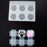 Cat Paw Keycap Silicone Mould