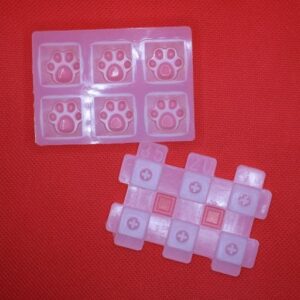 Cat Paw Keycap Silicone Mould