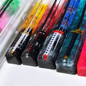 Katana Spacebar Keycap (Black/White)