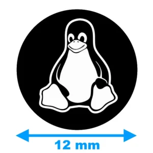 Tux Linux Penguin Keycap Stickers (12mm)