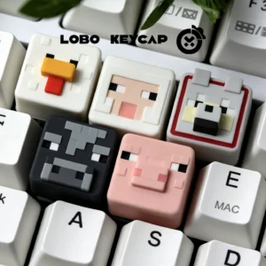 Minecraft Block Mobs Artisan Keycap