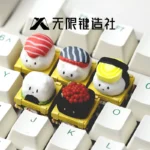 Sushi Cats Japanese Gourmet Artisan Keycap