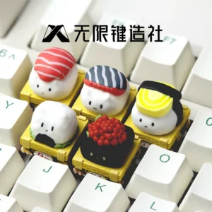 Sushi Cats Japanese Gourmet Artisan Keycap
