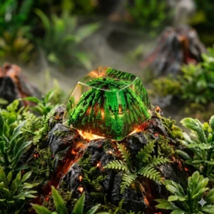 Volcano Mountain Artisan Keycap